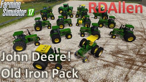 john deere skid steer fs17 mod|fs17 old iron pack.